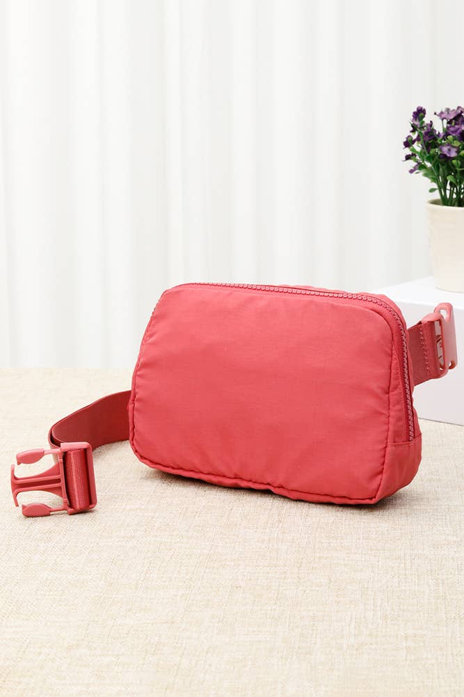 Solid Mini Belt Bag