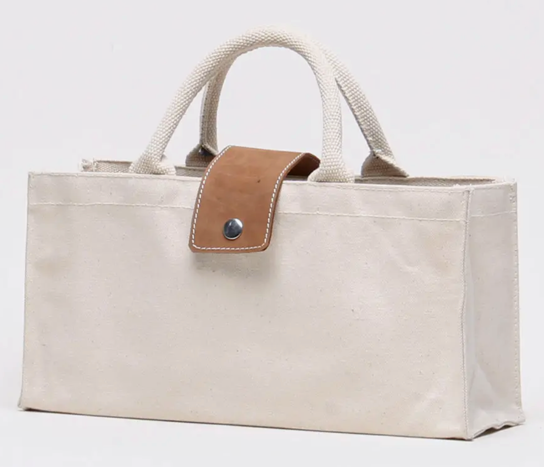 Canvas Wine Tote